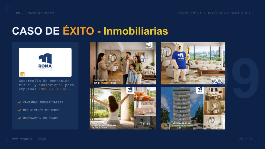 Campaña para inmobiliaria — VCC STUDIO